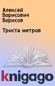 Книга - Триста метров.  Алексей Борисович Борисов  - прочитать полностью в библиотеке КнигаГо