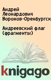 Андреевский флаг (фрагменты). Андрей Леонардович Воронов-Оренбургский