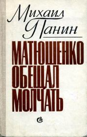 Книга - Матюшенко обещал молчать.  Михаил Михайлович Панин  - прочитать полностью в библиотеке КнигаГо