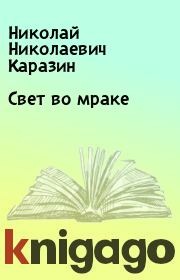 Книга - Свет во мраке.  Николай Николаевич Каразин  - прочитать полностью в библиотеке КнигаГо