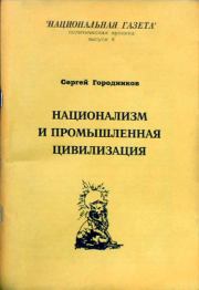 Книга - Национализм и промышленная цивилизация.  Сергей Городников  - прочитать полностью в библиотеке КнигаГо