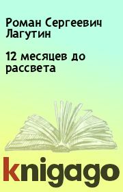 Книга - 12 месяцев до рассвета.  Роман Сергеевич Лагутин  - прочитать полностью в библиотеке КнигаГо