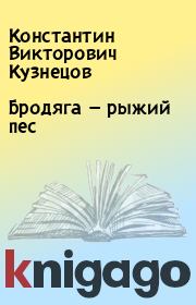 Бродяга — рыжий пес. Константин Викторович Кузнецов