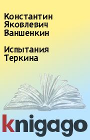 Книга - Испытания Теркина.  Константин Яковлевич Ваншенкин  - прочитать полностью в библиотеке КнигаГо