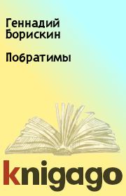 Книга - Побратимы.  Геннадий Борискин  - прочитать полностью в библиотеке КнигаГо