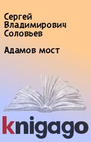 Книга - Адамов мост.  Сергей Владимирович Соловьев  - прочитать полностью в библиотеке КнигаГо