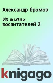 Книга - Из жизни воспитателей 2.  Александр Бромов  - прочитать полностью в библиотеке КнигаГо
