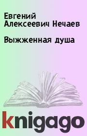Книга - Выжженная душа.  Евгений Алексеевич Нечаев  - прочитать полностью в библиотеке КнигаГо