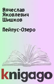 Книга - Пейпус-Озеро.  Вячеслав Яковлевич Шишков  - прочитать полностью в библиотеке КнигаГо