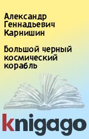 Книга - Большой черный космический корабль.  Александр Геннадьевич Карнишин  - прочитать полностью в библиотеке КнигаГо