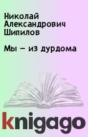 Книга - Мы — из дурдома.  Николай Александрович Шипилов  - прочитать полностью в библиотеке КнигаГо