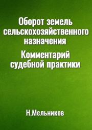 Оборот земель сельскохозяйственного назначения. Комментарий судебной практики. Н (2) Мельников