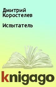Книга - Испытатель.  Дмитрий Коростелев  - прочитать полностью в библиотеке КнигаГо