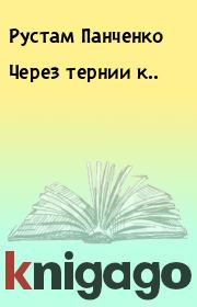Книга - Через тернии к...  Рустам Панченко  - прочитать полностью в библиотеке КнигаГо