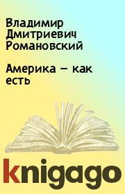 Книга - Америка — как есть.  Владимир Дмитриевич Романовский  - прочитать полностью в библиотеке КнигаГо