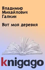 Книга - Вот моя деревня.  Владимир Михайлович Галкин  - прочитать полностью в библиотеке КнигаГо