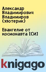 Евангелие от космонавта [СИ]. Александр Владимирович Владимиров (эзотерик)