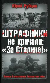 Книга - Штрафники не кричали: «За Сталина!».  Юрий Викторович Рубцов  - прочитать полностью в библиотеке КнигаГо