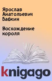 Книга - Восхождение короля.  Ярослав Анатольевич Бабкин  - прочитать полностью в библиотеке КнигаГо