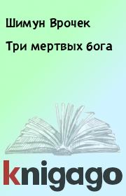 Книга - Три мертвых бога.  Шимун Врочек  - прочитать полностью в библиотеке КнигаГо