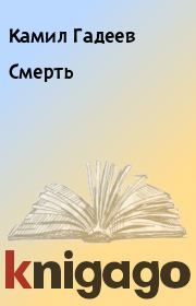 Книга - Смерть.  Камил Гадеев  - прочитать полностью в библиотеке КнигаГо