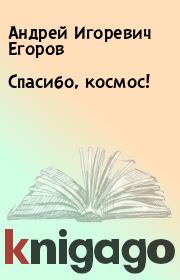 Спасибо, космос!. Андрей Игоревич Егоров