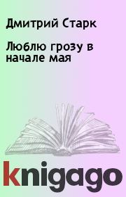 Книга - Люблю грозу в начале мая.  Дмитрий Старк  - прочитать полностью в библиотеке КнигаГо