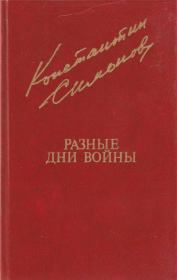 Книга - Разные дни войны. Том 1.  Константин Михайлович Симонов  - прочитать полностью в библиотеке КнигаГо