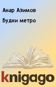 Книга - Будни метро.  Анар Азимов  - прочитать полностью в библиотеке КнигаГо