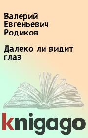 Книга - Далеко ли видит глаз.  Валерий Евгеньевич Родиков  - прочитать полностью в библиотеке КнигаГо