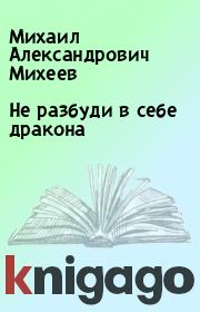 Книга - Не разбуди в себе дракона.  Михаил Александрович Михеев  - прочитать полностью в библиотеке КнигаГо