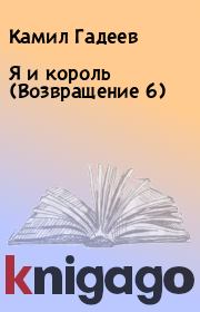 Книга - Я и король (Возвpащение 6).  Камил Гадеев  - прочитать полностью в библиотеке КнигаГо