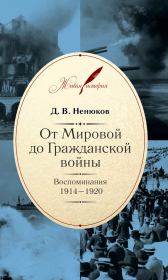 От Мировой до Гражданской войны. Воспоминания. 1914–1920. Дмитрий Всеволодович Ненюков