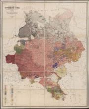 Этнографическая карта Европейской России. 