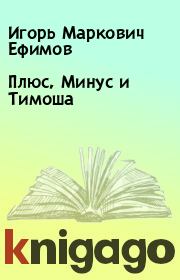 Книга - Плюс, Минус и Тимоша.  Игорь Маркович Ефимов  - прочитать полностью в библиотеке КнигаГо