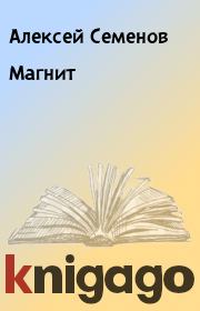 Книга - Магнит.  Алексей Семенов  - прочитать полностью в библиотеке КнигаГо