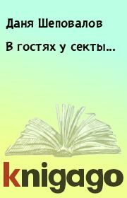 Книга - В гостях у секты....  Даня Шеповалов  - прочитать полностью в библиотеке КнигаГо
