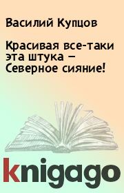 Книга - Красивая все-таки эта штука — Северное сияние!.  Василий Купцов  - прочитать полностью в библиотеке КнигаГо