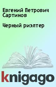 Книга - Черный риэлтер.  Евгений Петрович Сартинов  - прочитать полностью в библиотеке КнигаГо