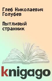 Книга - Пытливый странник.  Глеб Николаевич Голубев  - прочитать полностью в библиотеке КнигаГо