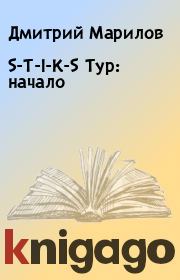 Книга - S-T-I-K-S Тур: начало.  Дмитрий Марилов  - прочитать полностью в библиотеке КнигаГо