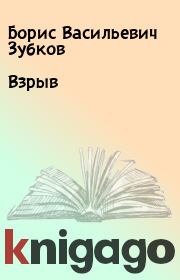 Взрыв. Борис Васильевич Зубков