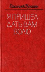 Книга - Я пришел дать вам волю.  Василий Макарович Шукшин  - прочитать полностью в библиотеке КнигаГо