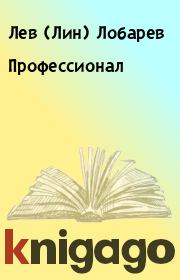 Книга - Профессионал.  Лев (Лин) Лобарев  - прочитать полностью в библиотеке КнигаГо