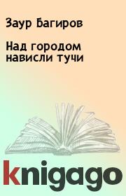 Книга - Над городом нависли тучи.  Заур Багиров  - прочитать полностью в библиотеке КнигаГо