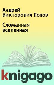 Книга - Сломанная вселенная.  Андрей Викторович Попов  - прочитать полностью в библиотеке КнигаГо