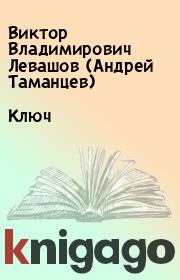 Книга - Ключ.  Виктор Владимирович Левашов (Андрей Таманцев)  - прочитать полностью в библиотеке КнигаГо