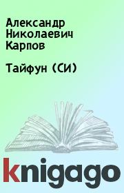Книга - Тайфун (СИ).  Александр Николаевич Карпов  - прочитать полностью в библиотеке КнигаГо