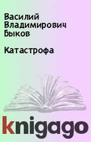 Книга - Катастрофа.  Василий Владимирович Быков  - прочитать полностью в библиотеке КнигаГо
