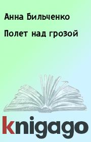 Книга - Полет над грозой.  Анна Бильченко  - прочитать полностью в библиотеке КнигаГо